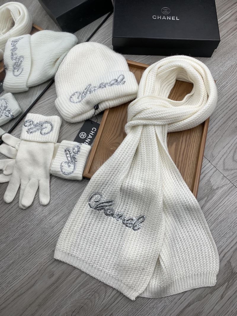 Chanel Caps Scarfs